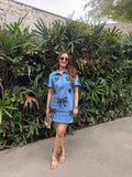 Ayka Denim Dress, denim shift dress for women by Siyra