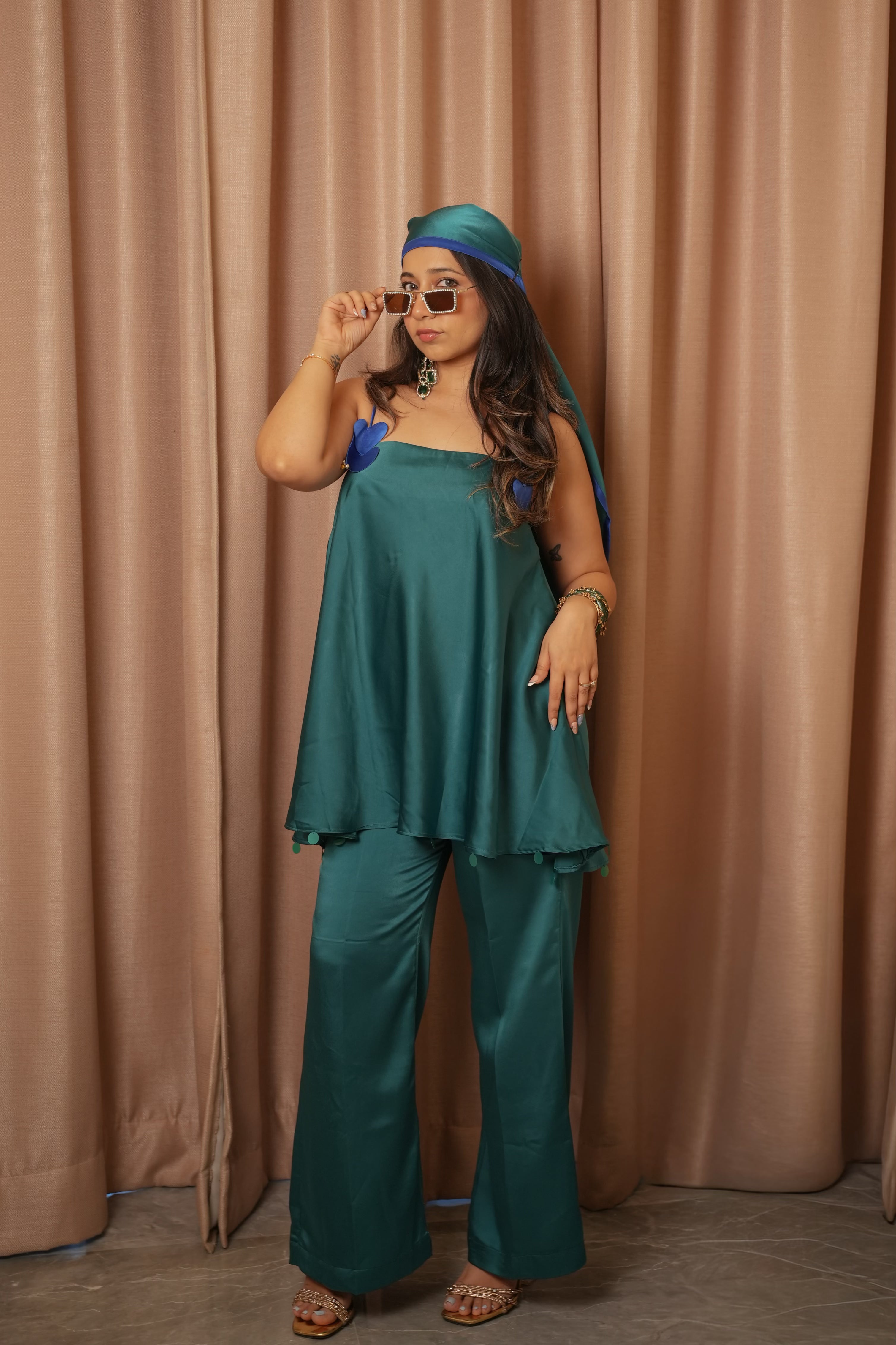 Emerald Dilbar Set